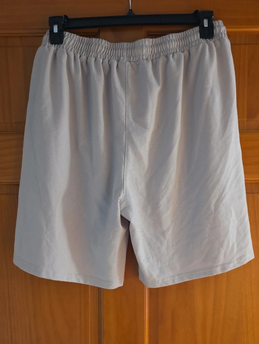 Men's Casual Beige Graphic Shorts with Drawstring XXL